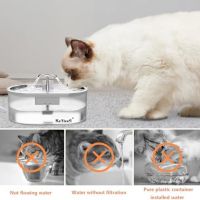 Нов автоматичен фонтан за котка голям 3,5L Дозатор за вода Много Тих, снимка 5 - За котки - 45463841