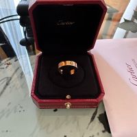 Cartier Love Ring Rose Gold, снимка 1 - Пръстени - 45406528
