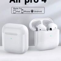 Bluetooth 5.0 слушалки, Pro 4, Super Bass с калъф за зареждане, снимка 1 - Bluetooth слушалки - 45189744