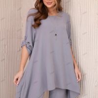 Дамски комплект блуза + панталон с висулка, 4цвята , снимка 16 - Комплекти - 45578099