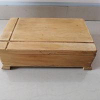 Дървена кутия 21.5 х 13.5 h 6.5 см. , снимка 1 - Други стоки за дома - 45448433