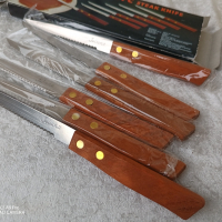комплект ножове 6 броя , снимка 2 - Прибори за хранене, готвене и сервиране - 45073802