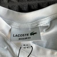 Мъжка бяла тениска LACOSTE , снимка 3 - Тениски - 45278422