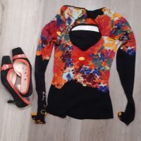 Ефектна блуза. Размер М., снимка 5 - Блузи с дълъг ръкав и пуловери - 43092127