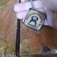 Стара ролетка,ключодържател Родопаимпекс, снимка 2 - Други ценни предмети - 45062096