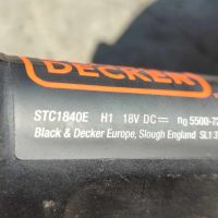 Акумулаторен тример Black Decker STC1840E 18V 4.0Ah, снимка 6 - Градинска техника - 45929706