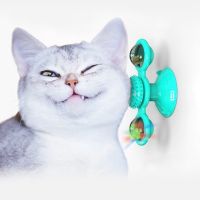 Интерактивна въртяща се играчка за котки вятърна мелница, снимка 3 - За котки - 45715920