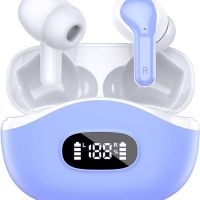 "Безжични слушалки AOTONOK с Bluetooth 5.3 и 14.2мм драйвери, снимка 1 - Безжични слушалки - 45197602