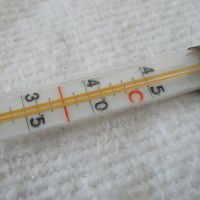 Контролен термометър от +32 до +45C Germany, снимка 2 - Медицинска апаратура - 45239546