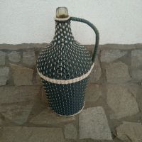 Стара Плетена дамаджана-10 литра., снимка 1 - Антикварни и старинни предмети - 45753192