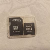 Микро SD карта 1 GB с адаптер и кутийка за съхранение - 15 лв., снимка 3 - Карти памет - 38277231