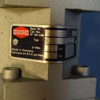Хидравличен клапан Herion S6VH10G20200011/Herion MRU6HVG3001100 24VDC, снимка 8 - Резервни части за машини - 45239618