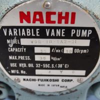Хидравлична пластинчата помпа NACHI VDR-1B-1A2-21 variable vane pump 30L/min, снимка 5 - Резервни части за машини - 45239484