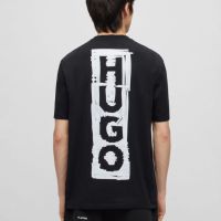 Мъжка тениска Hugo Boss, снимка 4 - Тениски - 45366632