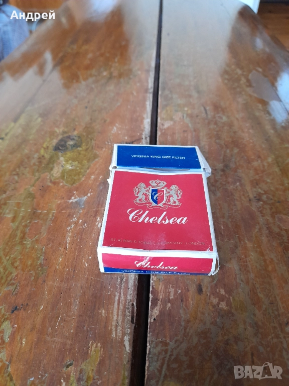 Кутия от цигари Chelsea, снимка 1