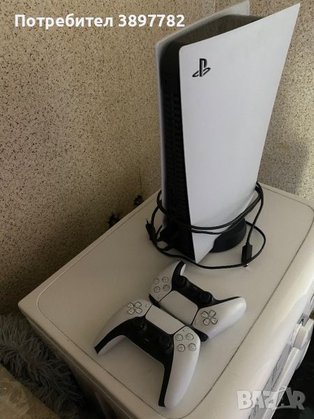 Playstation 5 с два джойстика,FC24 и гаранция !, снимка 1