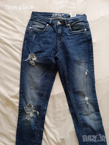 XS/S Only накъсани дънки , снимка 1