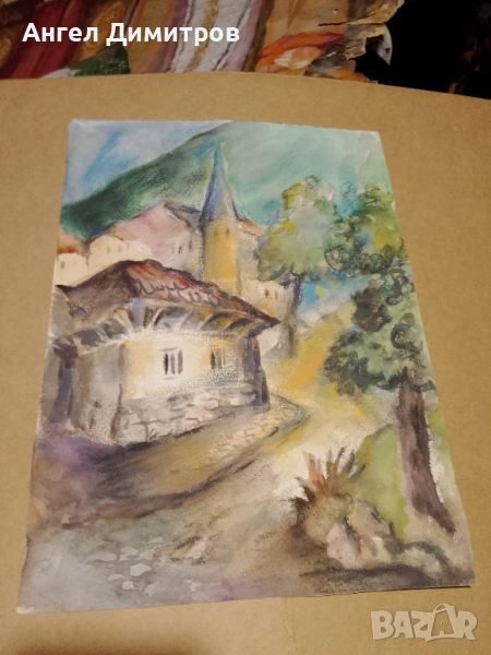 Картина смесена техника , снимка 1