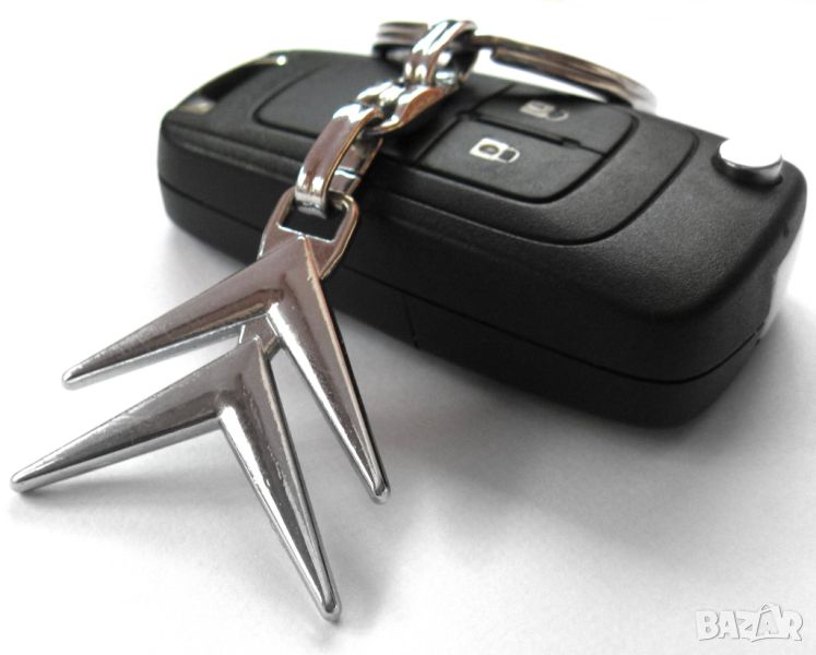 Автомобилен метален ключодържател / за Citroen Ситроен / стилни елегантни авто аксесоари, снимка 1