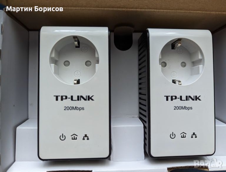 Комплект интернет адаптери за електрическа мрежа TP-Link TL-PA251KIT, снимка 1