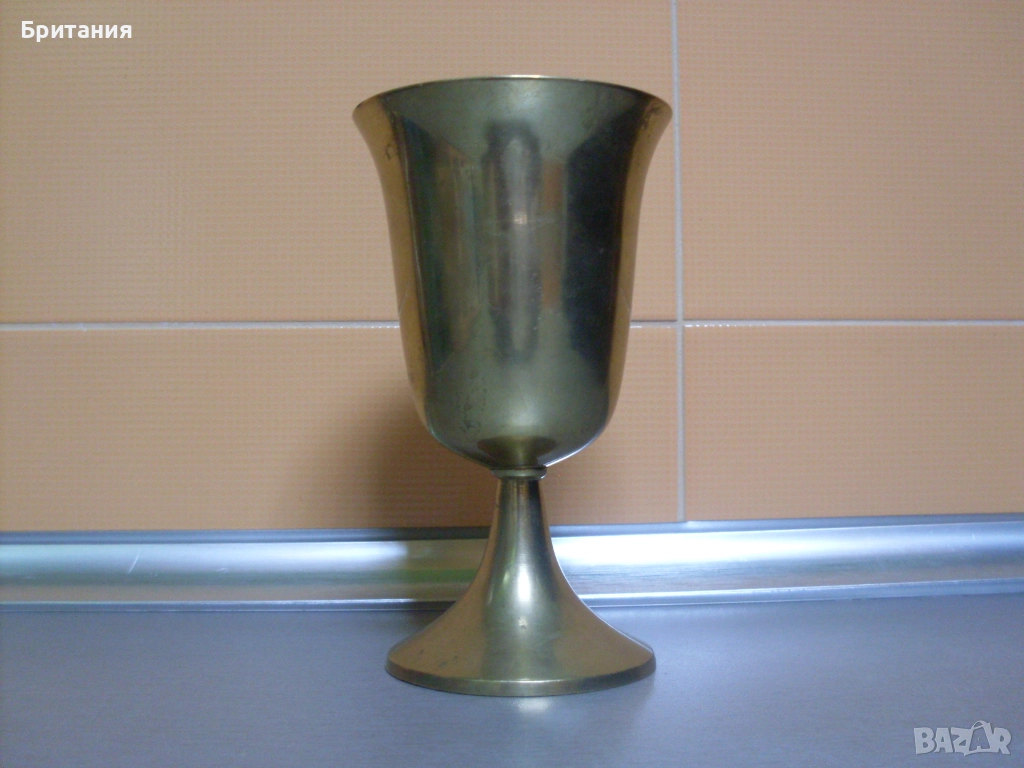 Бронзов съд- чаша., снимка 1