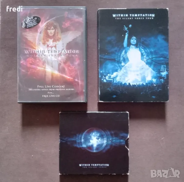 Within Temptation 2 DVD + CD, снимка 1