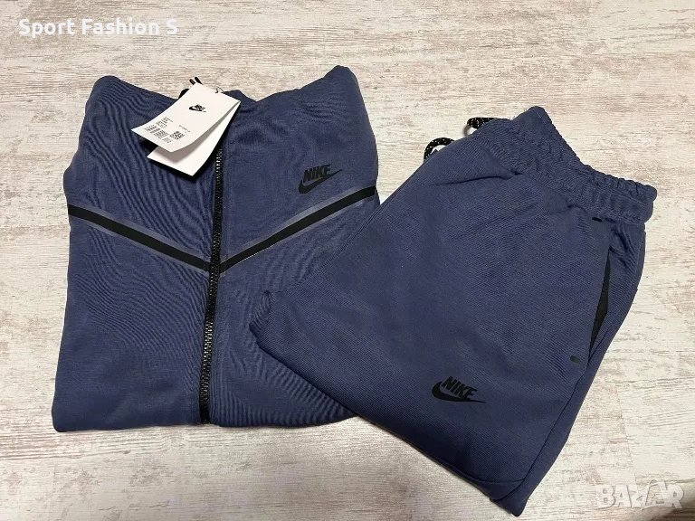 Мъжки екип Nike Tech Fleece Dark Blue, снимка 1