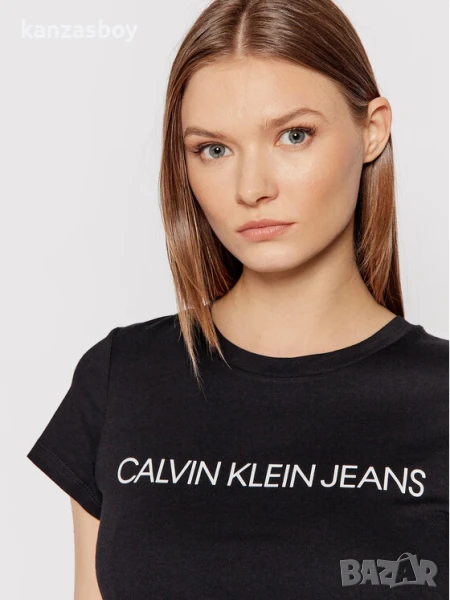 calvin klein jeans - страхотна дамска тениска M, снимка 1