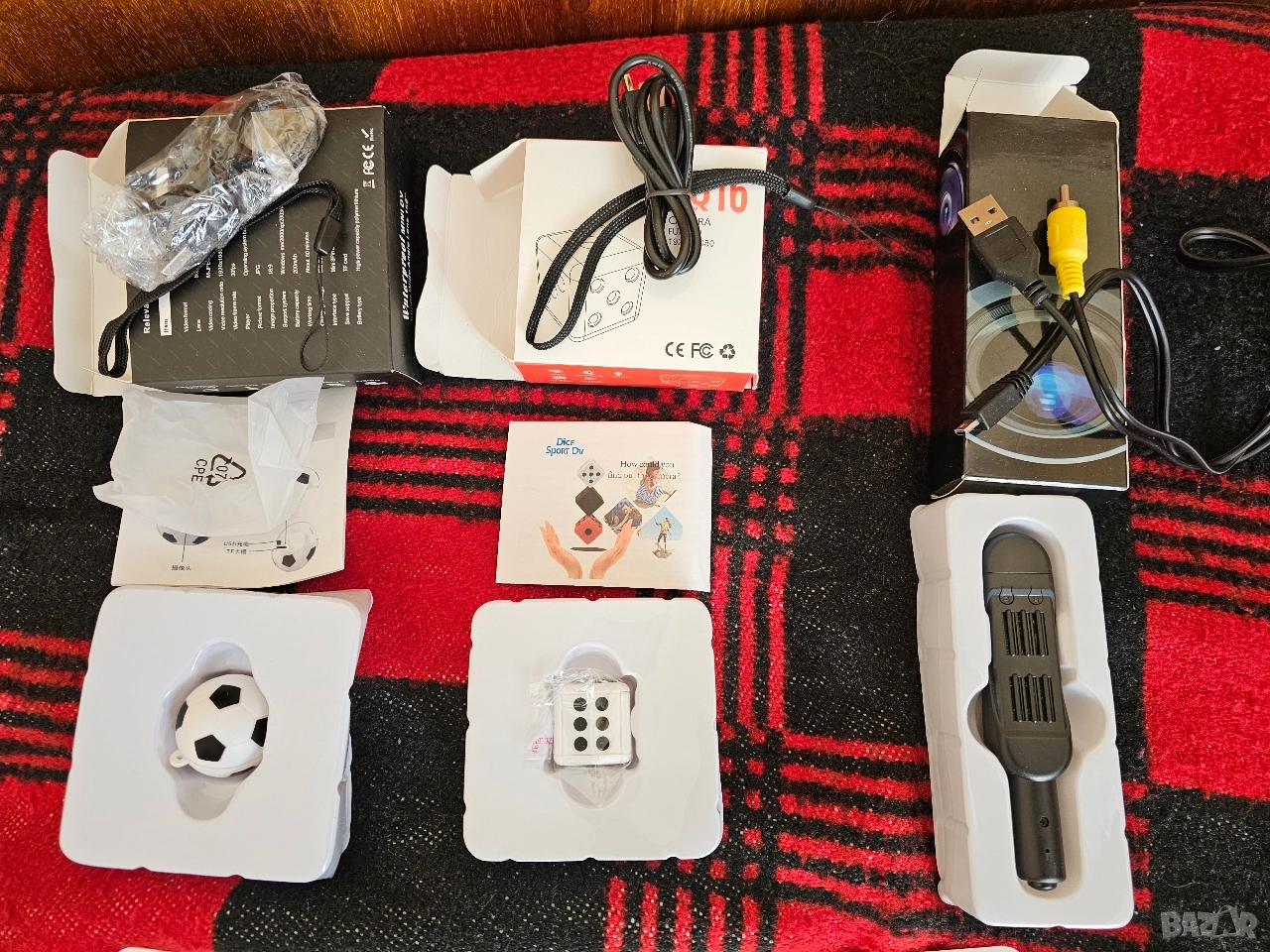 шпионска скрита камера без интернет , снимка 1