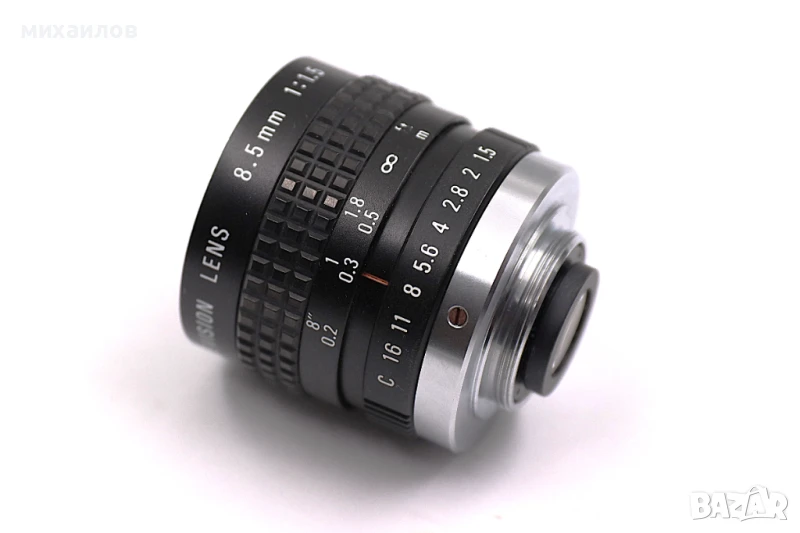COSMICAR 8.5mm , f-1,5 C-mount, снимка 1