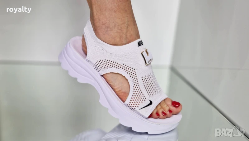 Nike бели дамски сандали , снимка 1