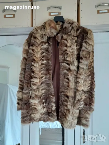 Дамско кожено палто от естествена кожа, снимка 1