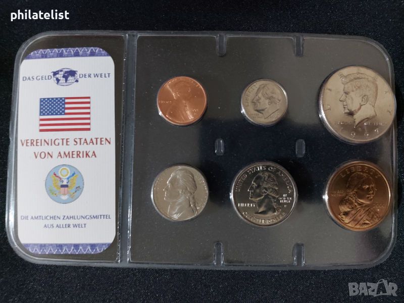 Комплектен сет - САЩ от 6 монети - 1997 - 2006, снимка 1