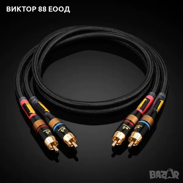 RCA Interconnect Аudio Cable - №37, снимка 1