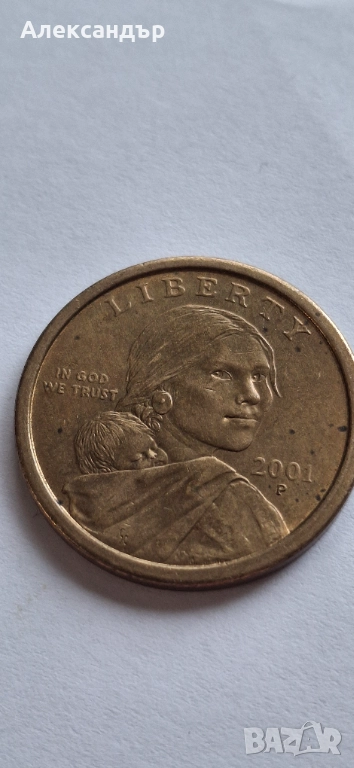 САЩ 1 долар, 2001, снимка 1