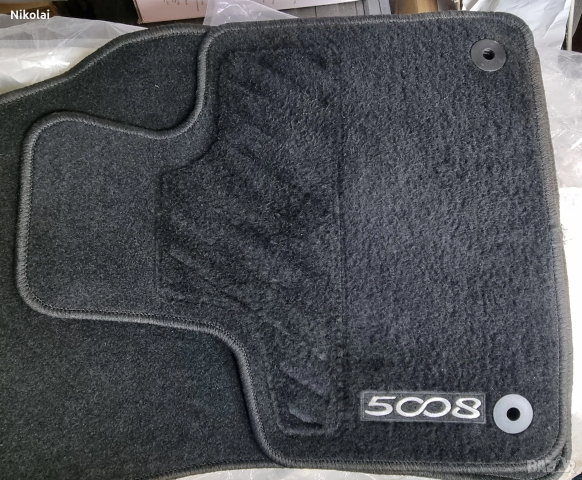 ОРИГИНАЛНИ Мокетени стелки за Пежо 5008 от 2017 до 2024, снимка 1