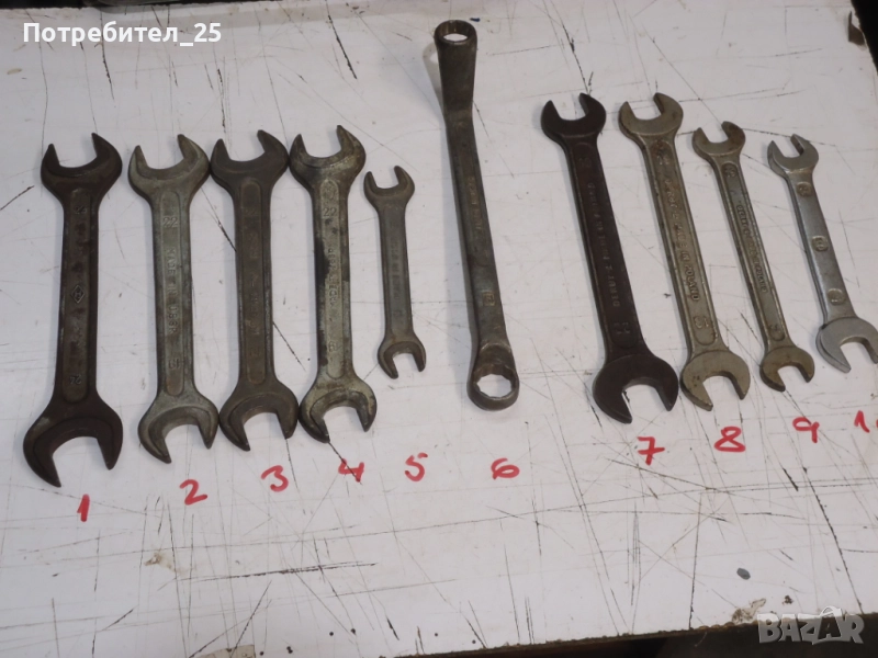 Гаечни ключове Х 2лв, снимка 1