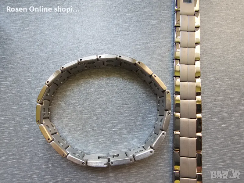 Магнитна гривна за регулиране на кръвно налягане с двойни магнити 32 бр., снимка 1