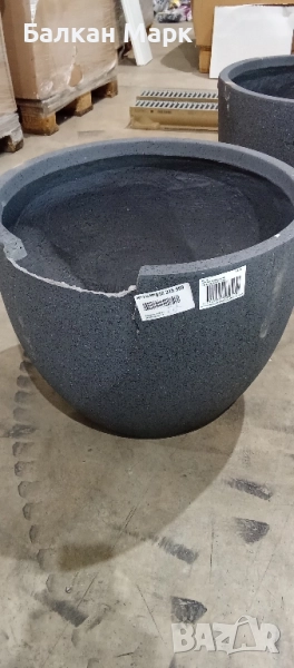 Големи декоративни саксии – внос от Германия (композит stone/fiberstone) , снимка 1