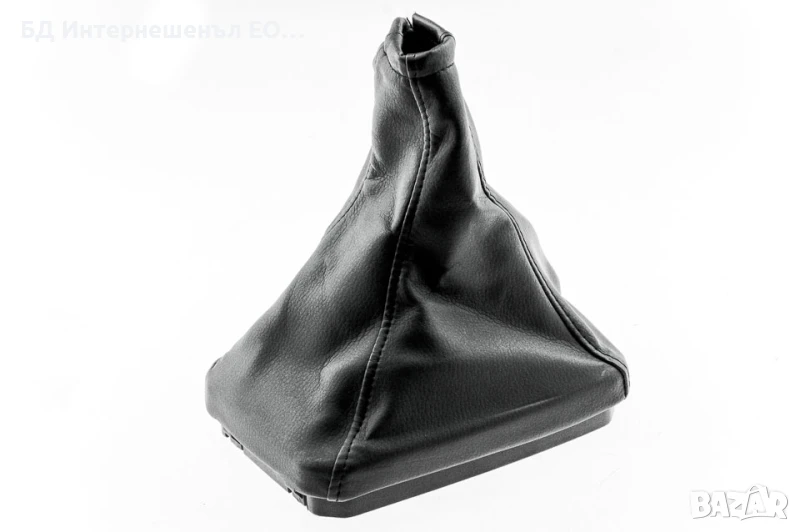 Маншон за скоростен лост, Opel Corsa C, Черен,  С рамка,, снимка 1