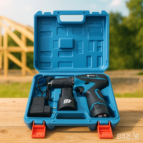 Акумулаторна бормашина/винтоверт IF Tools MT12 – 18V, 2 батерии, куфар, снимка 1