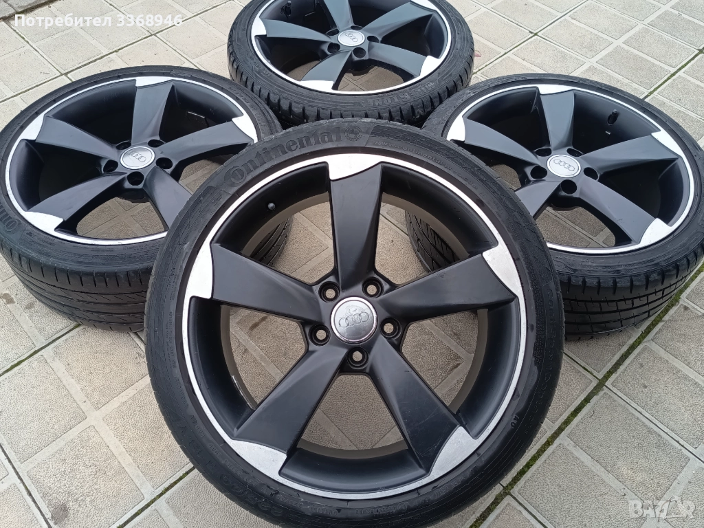 Джанти ROTOR AUDI 18" 5X112 с гуми 225/40/18, снимка 1