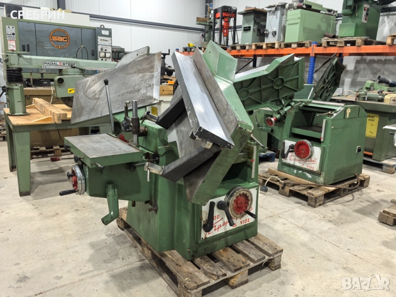 Абрихт щрайхмуса и бор апарат на 400 мм с 3 ножа 2 ск, снимка 1