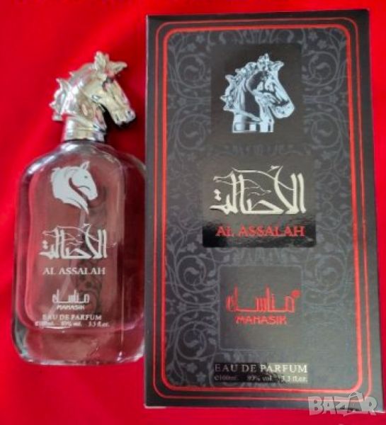 Парфюм Al Assalah Manasik Eau De Parfum 100ml. 🕌 Опаковка, вдъхновена от изкуствата: Парфюмът е пред, снимка 1