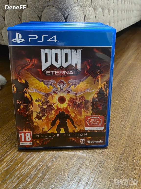 Doom eternal deluxe edition ps4 ps5 playstation 4/5, снимка 1