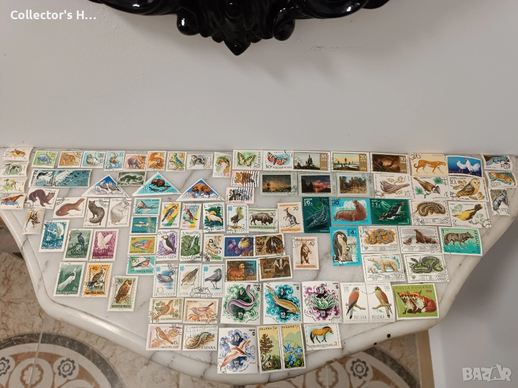 Сет от 95 марки с животни за 50 лв. общо, снимка 1