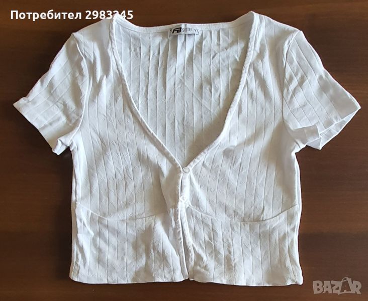 Дамска бяла блуза , снимка 1