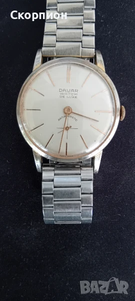 Швейцарски мъжки ръчен часовник - DAVAR WATCH DE LUXE - ПРОМОЦИЯ, снимка 1
