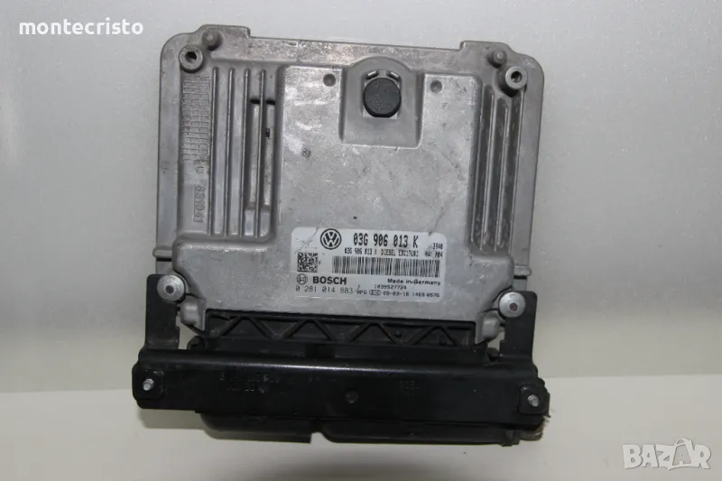 Моторен компютър ECU Seat Ibiza IV / 03G 906 013 K / 03G906013K / 0 281 014 883 / 0281014883, снимка 1