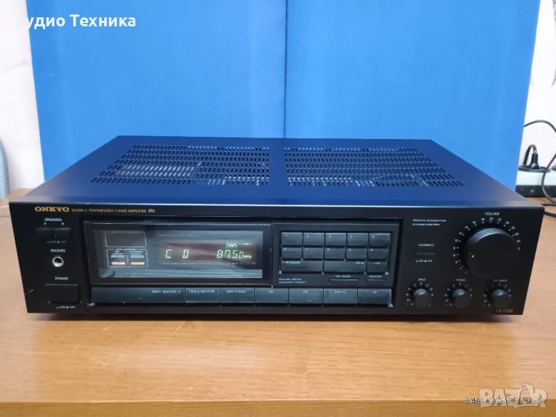 Стерео усилвател Onkyo TX-7720. Перфектен! Предлагам и тонколони., снимка 1
